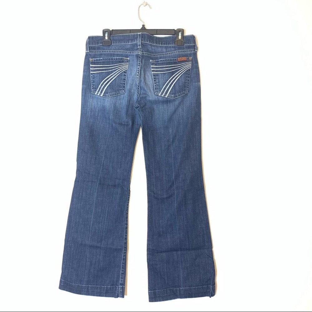 7 for all mankind dojo jeans medium wash sz 28